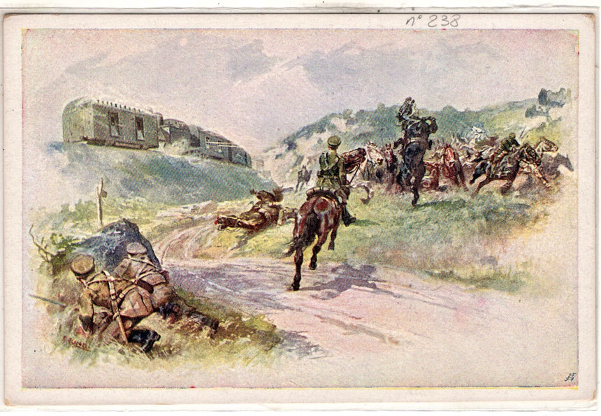 Cartolina antica Croce Rossa, Rotes Kreuz, Red Cross Nr. 238 aus dem goldenen buche