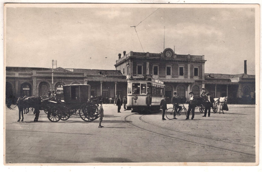 Cartolina antica Bari Stazione