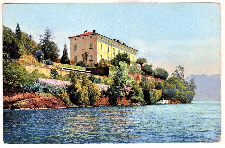 Cartolina antica Lago Maggiore isola Madre