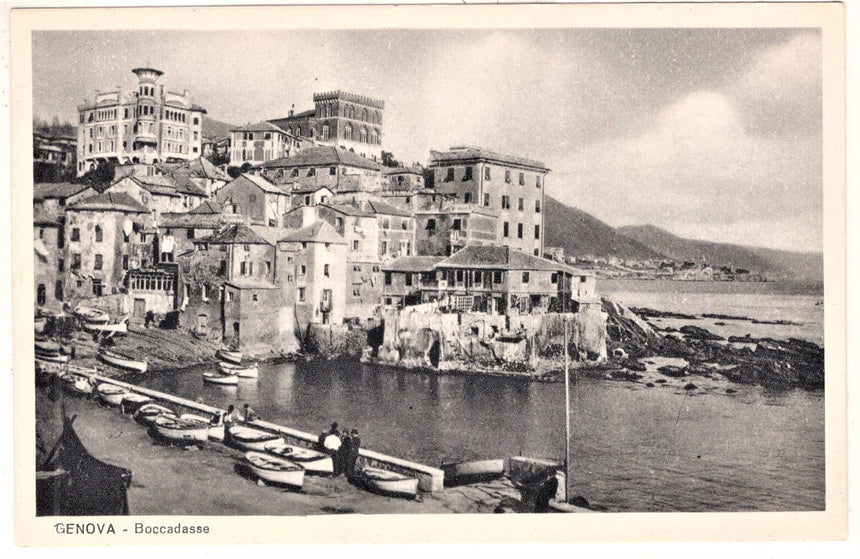 Cartolina antica Genova Boccadasse