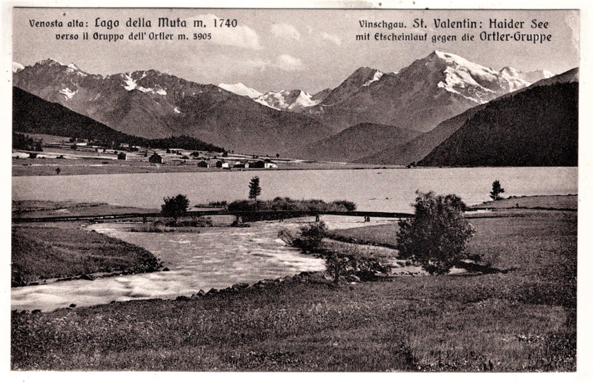 Bolzano Venosta lago della Muta St. Valentin Sud Tirol