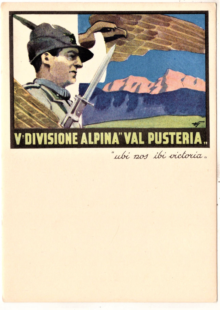 Bolzano alpini V divisione alpina Val Pusteria Alto Adige