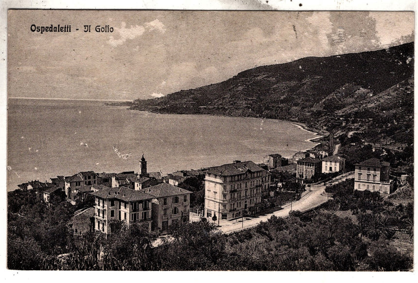 Ospedaletti panorama il golfo