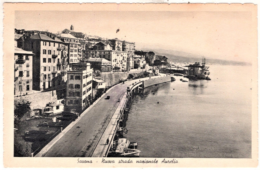 Savona nuova strada Aurelia