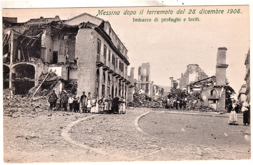 Messina dopo il terremoto del 1908