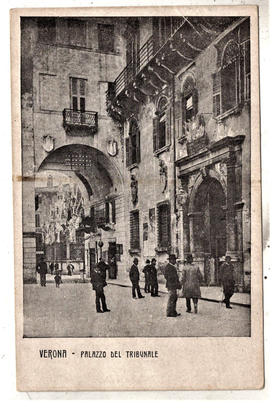 Verona palazzo del Tribunale