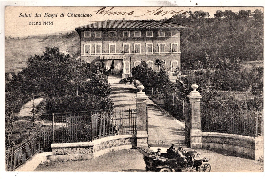 Siena Chianciano Saluti dai bagni di Chianciano Grand Hotel