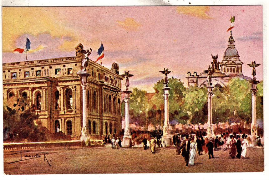 Torino esposizione 1911 padiglione della città di Parigi