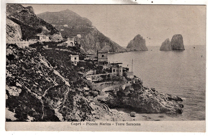 Capri piccola Marina torre Saracena