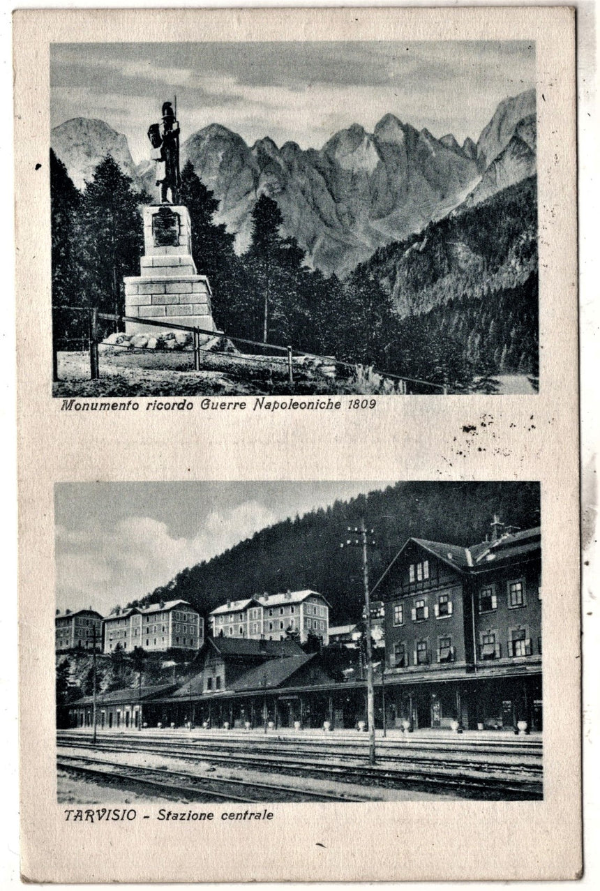 Tarvisio la Stazione e monumento