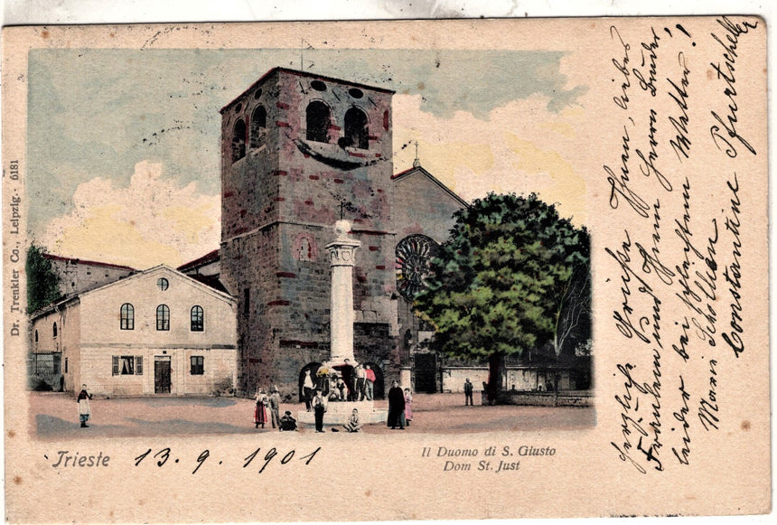 Trieste il Duomo San Giusto spedita a Vienna