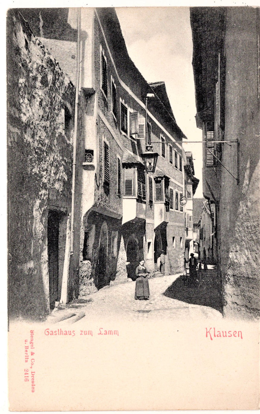 Sudtirol Alto Adige Klausen Gasthaus zum Lamm