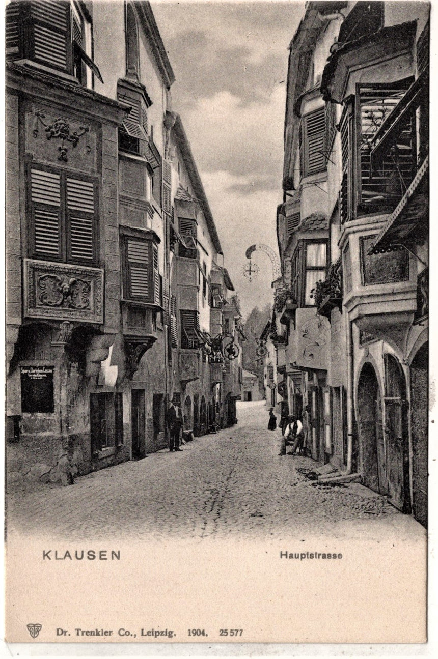 Sudtirol Alto Adige Klausen Hauptstrasse