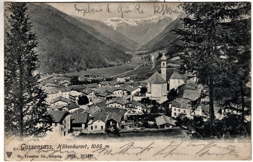 Sudtirol Alto Adige Gossensass Hohenkurort