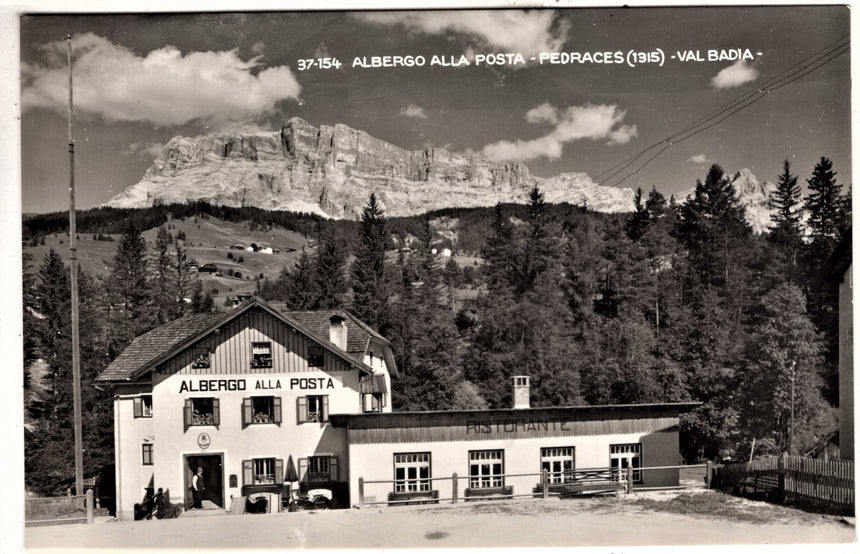 Sudtirol Alto Adige  Val Badia Pedraces albergo alla posta