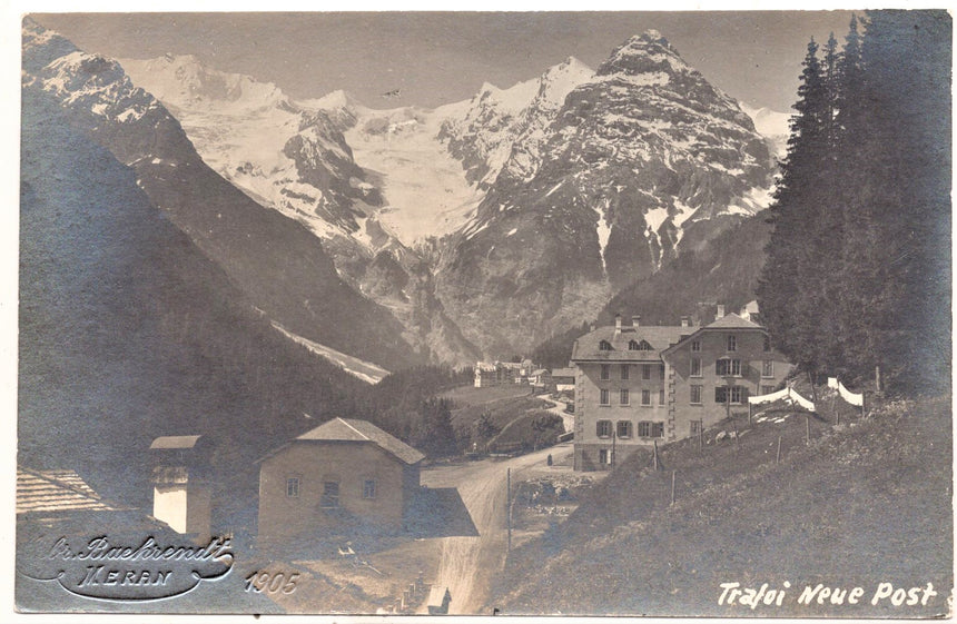 Sudtirol Alto Adige foto Bachrendt Meran Trafoi neue post