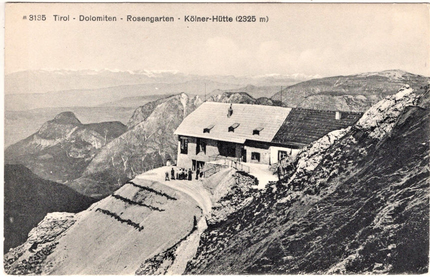 Sudtirol Alto Adige  Dolomiten Rosengarten Kolner Hutte