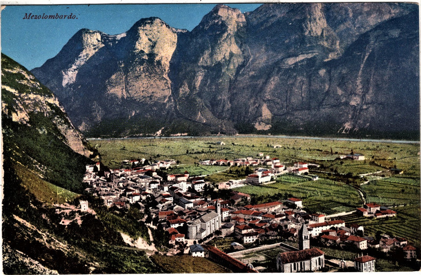 Sudtirol Alto Adige  Mezzolombardo panorama