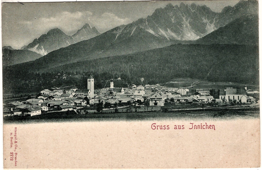 Sudtirol Alto Adige  Jnnichen Pustertal Gruss