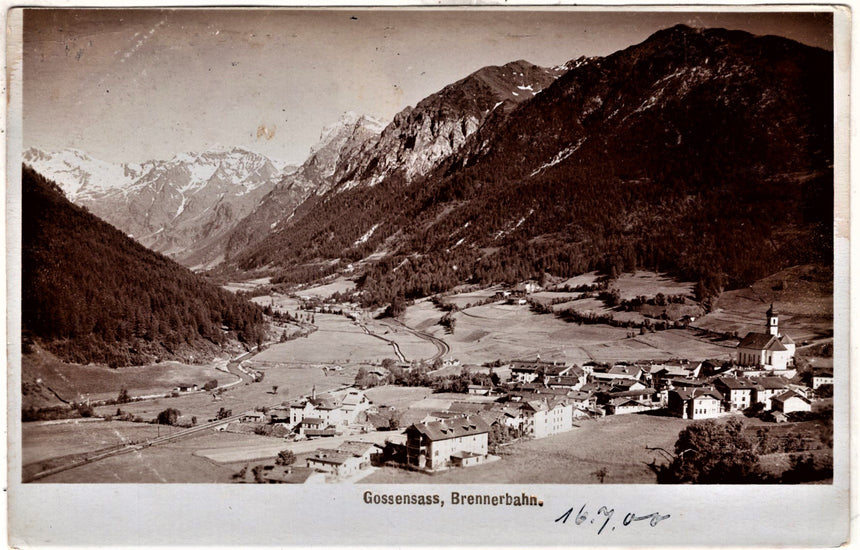 Sudtirol Alto Adige Gossensass Brennerbahn