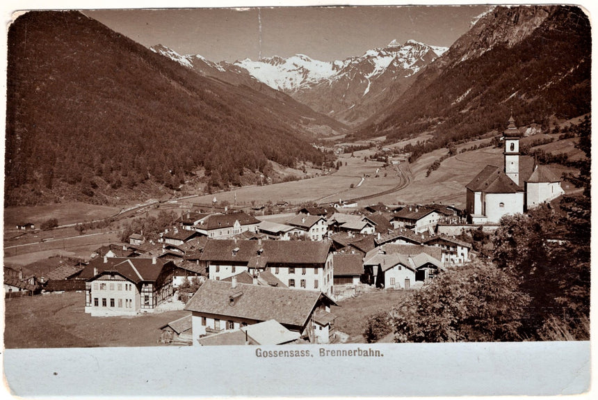 Sudtirol Alto Adige Gossensass Brennerbahn