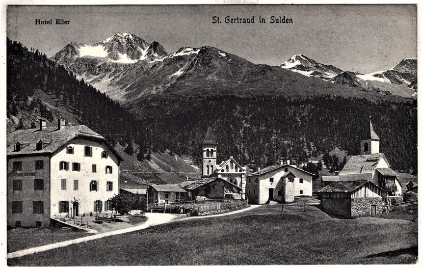 Sudtirol Alto Adige  St. Gertraud in Sulden Hotel Eller