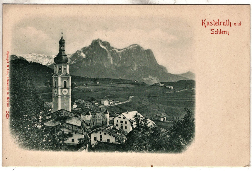 Sudtirol Alto Adige  Kastelruth und Schlern