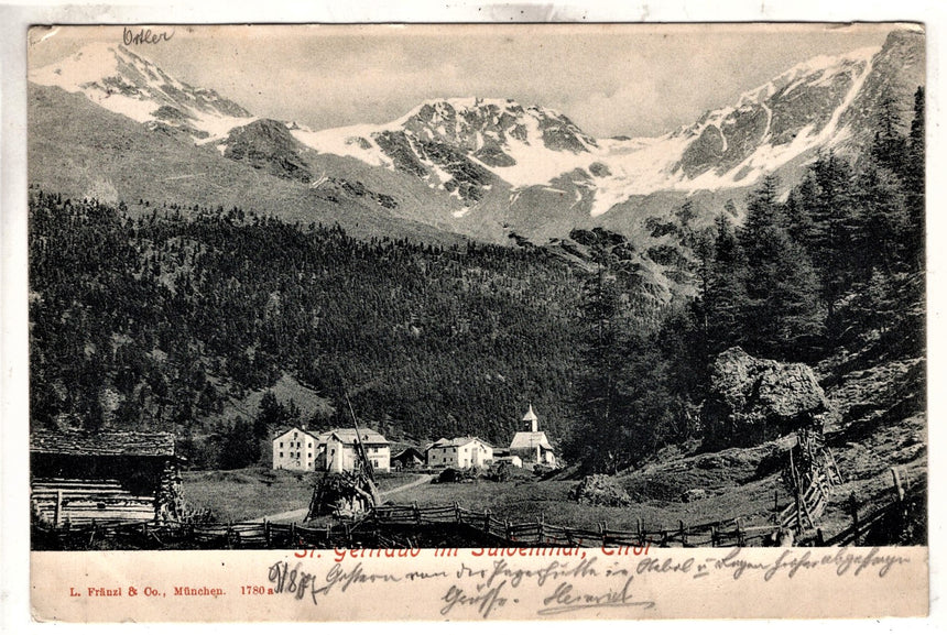 Sudtirol Alto Adige  St.Gertraud in Sudenthal