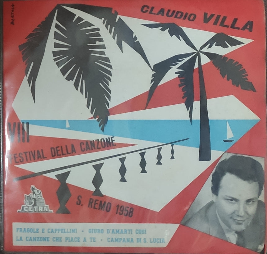 Claudio Villa - VIII Festival Della Canzone - S. Remo 1958