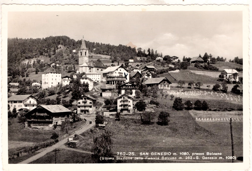 Sudtirol Alto Adige San Genesio panorama