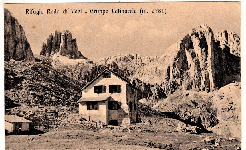 Sudtirol Alto Adige Rifugio Roda di Vael Catinaccio