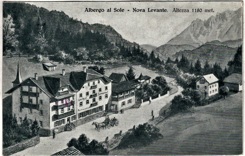 Sudtirol Alto Adige Novalevante albergo al Sole