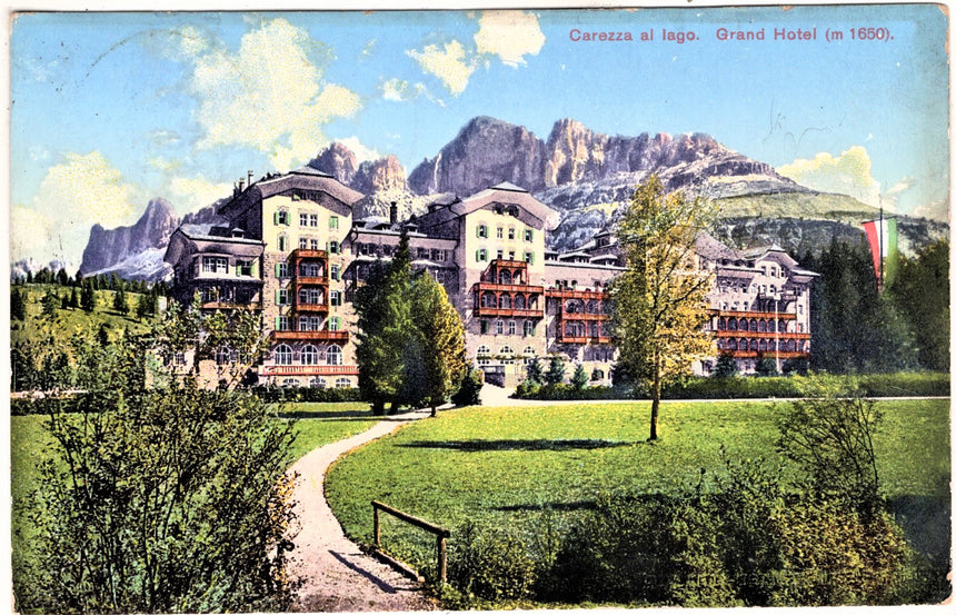 Sudtirol Alto Adige Carezza al lago Grand Hotel