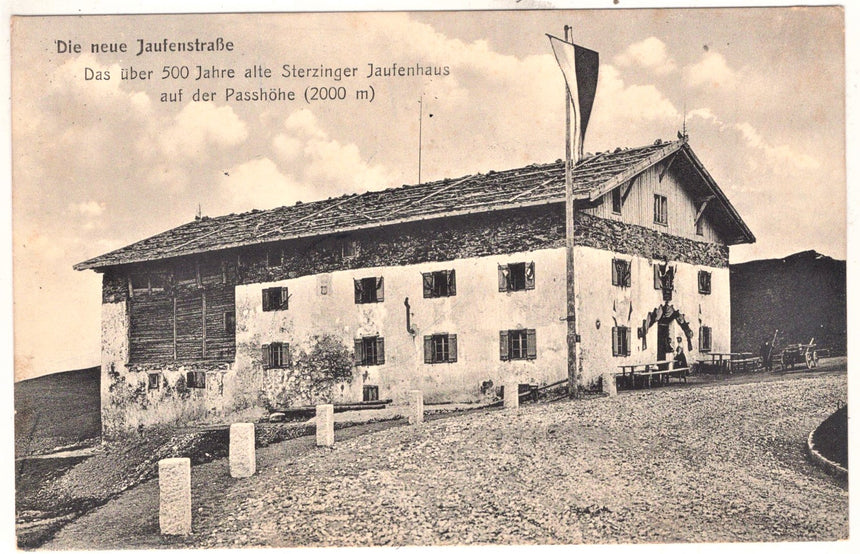 Sudtirol Alto Adige die neue Jaufenstrasse Sterzing