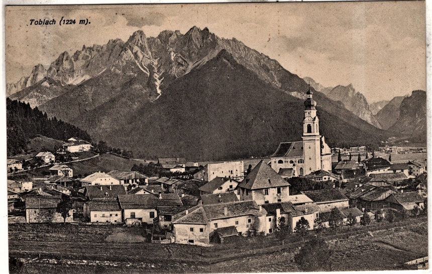 Sudtirol Alto Adige Toblach Dobbiaco panorama