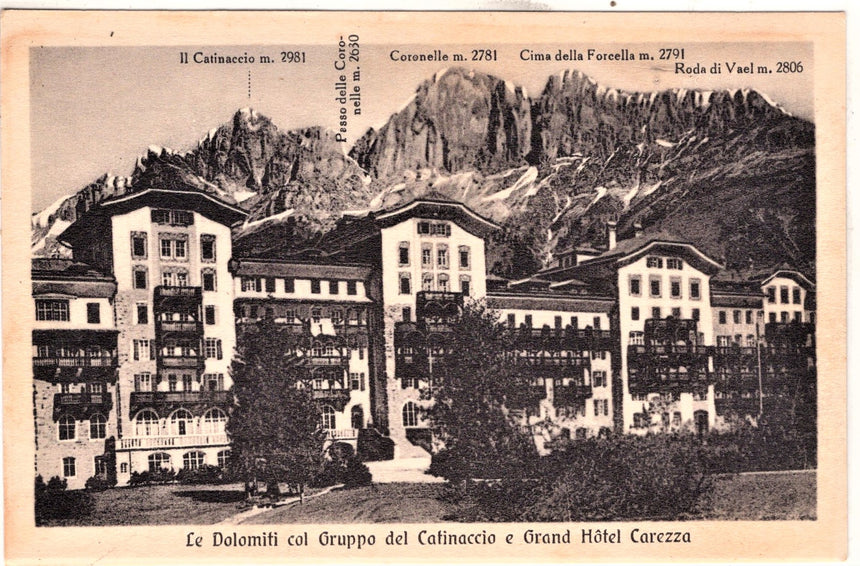 Sudtirol Alto Adige Hotel Carezza col Catinaccio