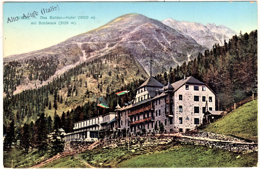 Sudtirol Alto Adige Sulden Hotel mit Schòneck