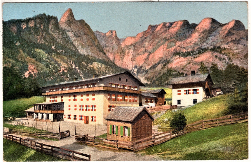 Sudtirol Alto Adige Hotel Weisslahnbad gegen der Schlern