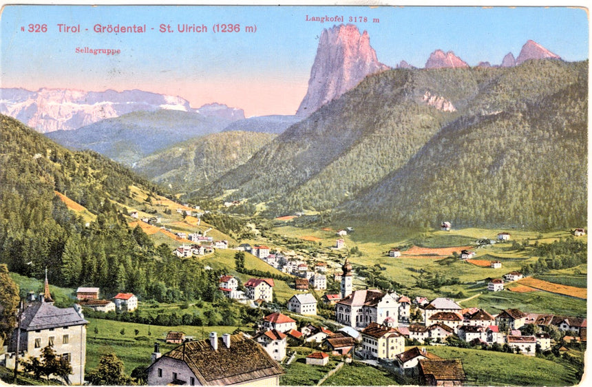 Sudtirol Alto Adige Gròdental St. Ulrich