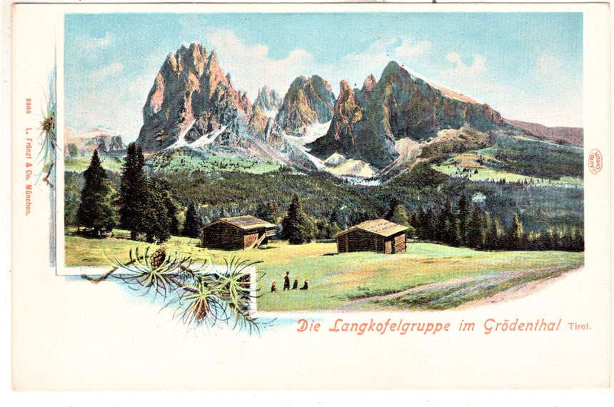 Sudtirol Alto Adige Langkofelgruppe im Gròdenthal