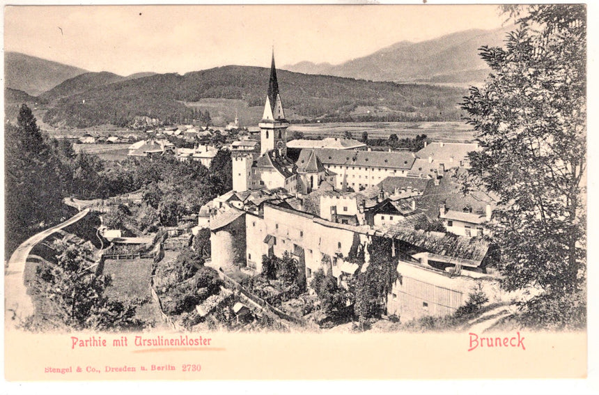 Sudtirol Alto Adige Bruneck Parthie mit Ursulinenkloster