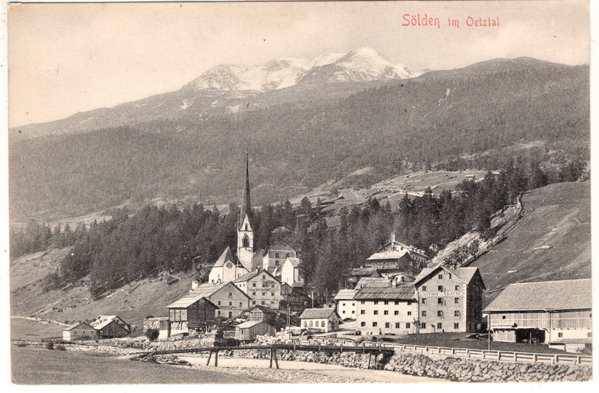 Sudtirol Alto Adige Sòlden im Oetztal