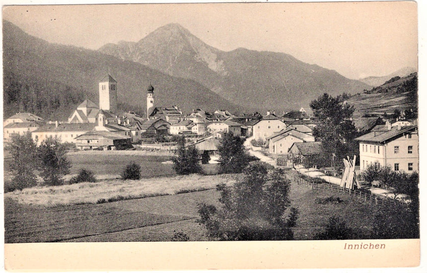 Sudtirol Alto Adige Innichen mit dem Sarlkofl