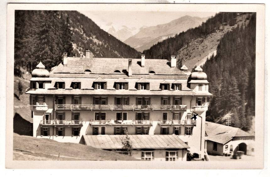 Sudtirol Alto Adige Trafoi Hotel Post con la Pala Bianca