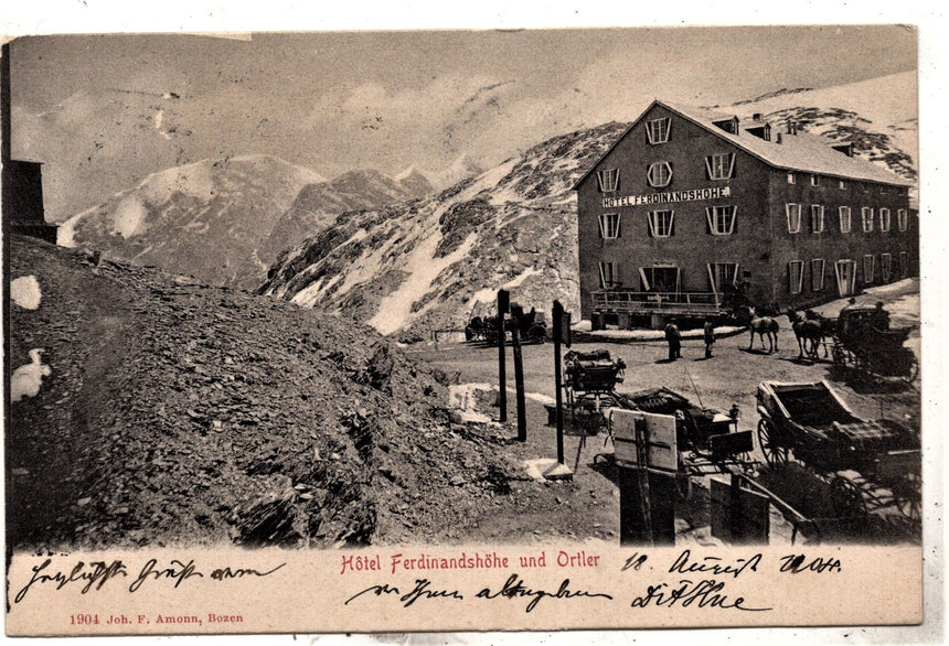 Sudtirol Alto Adige Hotel Ferdinandshòhe und Ortler