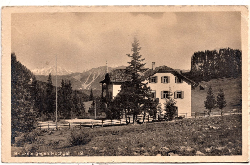 Sudtirol Alto Adige Bruckele gegen Hochgall Tirol timbro Altprags