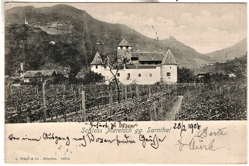 Sudtirol Alto Adige Schloss Maretsch Sarnthal Bozen