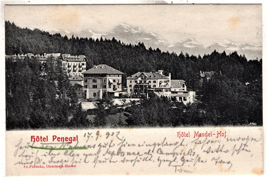 Sudtirol Alto Adige Hotel Penegal Hotel Mendel Hof