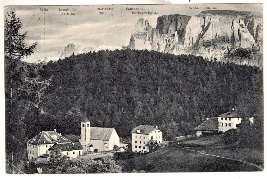 Sudtirol Alto Adige Lengmoos bei Klobenstein mit Schlern