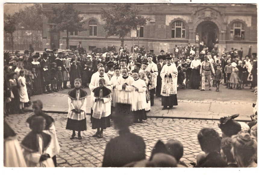 Sudtirol Alto Adige Processione religiosa anni 1910/20